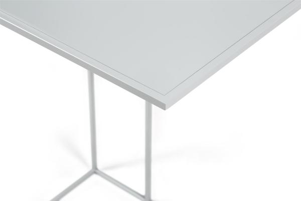 Beistelltisch SILENCE Sofa Side Table grau 45x35x60 cm